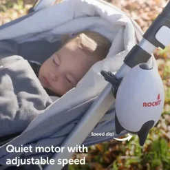 Rockit - Balancim para carrinho de bebê portátil recarregável Fashion