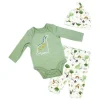 Rose Textiles Rose Textile - Conjunto com 3 peças de pé de dinossauro para meninos Online