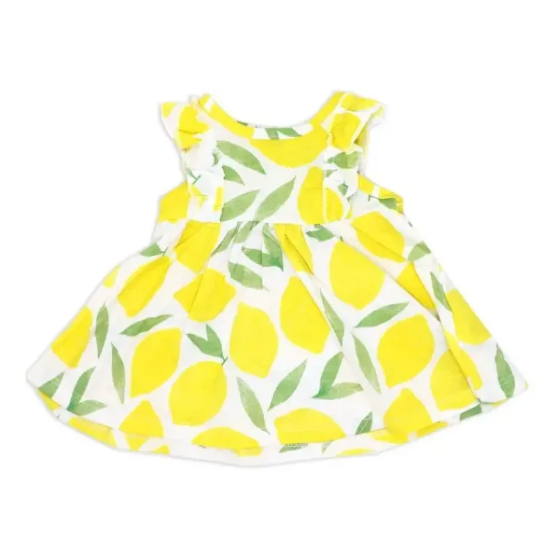 rose_textile__conjunto_de_SKUodI4YtmK_2.webp Rose Textiles Rose Textile - Conjunto de 2 vestidos e faixas de cabeça em malha limão Clearance