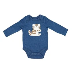 Rose Textiles Rose Textile - Conjunto de 3 peças com pé de tigre para meninos Hot