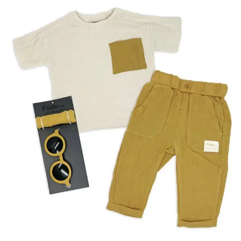 rose_textile__conjunto_de_SKUtJgXGfnq_0.webp Rose Textiles Rose Textile - Conjunto de 3 calças bege para meninos Online