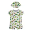 Rose Textiles Rose Textile - Conjunto de macacão dinossauros para bebês meninos 2Pk Online