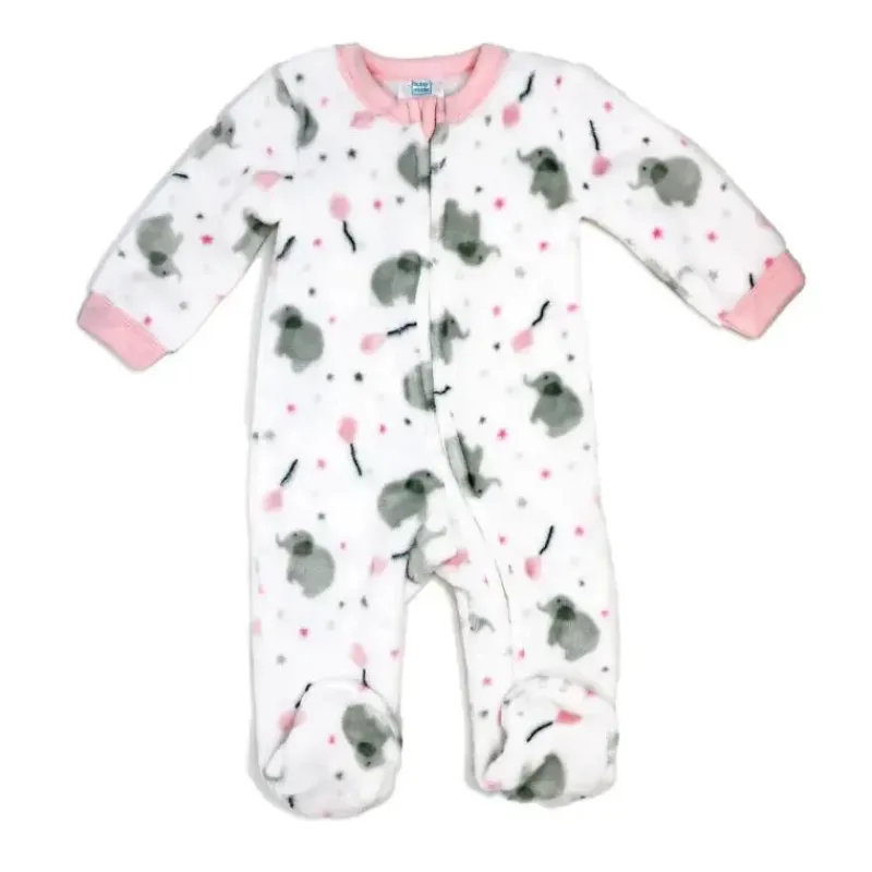 rose_textile__macaco_de_l_SKUwnLyj4lB_0.webp Rose Textiles Rose Textile - Macacão de lã estampado para bebês meninas, elefante rosa Fashion