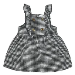Rose Textiles Rose Textile - 2Pk Baby Girls Jumper Set Houndstooth Collection Outlet