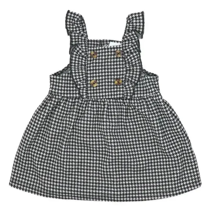 rose_textile__pk_baby_gir_SKUkyozIuqt_3.webp Rose Textiles Rose Textile - 2Pk Baby Girls Jumper Set Houndstooth Collection Outlet
