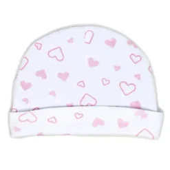 Rose Textiles - 100% Algodão Orgânico Pacote com 5 - Conjunto de Chapéu e Luva, Coração Rosa Outlet