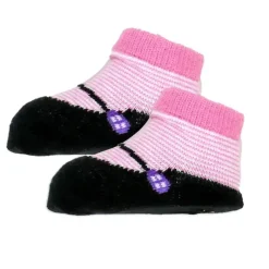 Rose Textiles - 3 pares de meias de cano alto, sapatos Maryjane Discount
