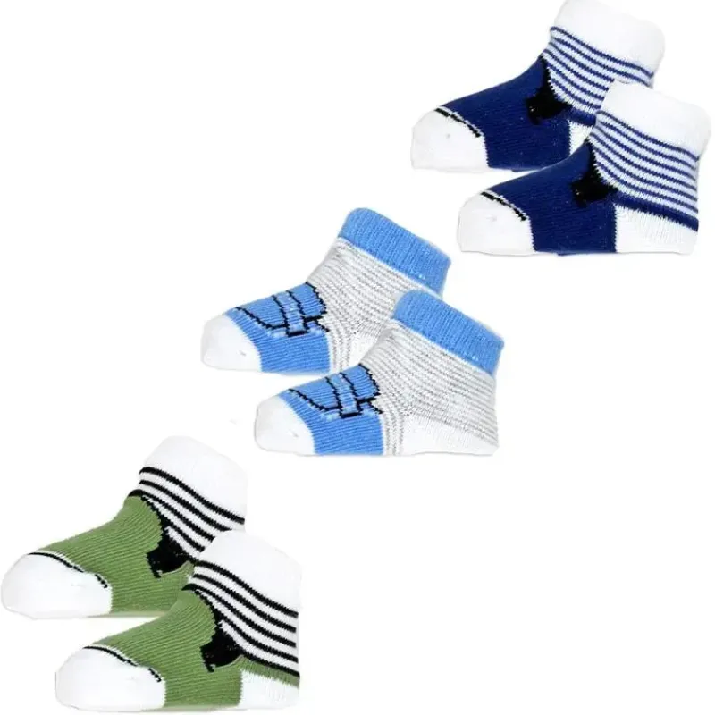rose_textiles___pares_de__SKUSKUHcuwb_0.webp Rose Textiles - 3 pares de meias de cano alto, sapatos slip-on para meninos New