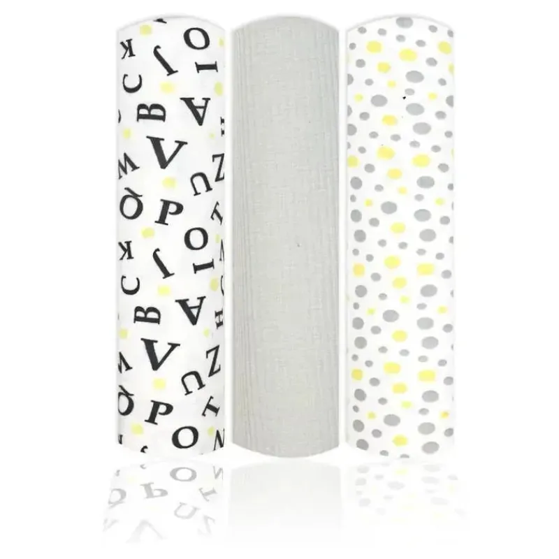 rose_textiles___pk_knit_s_SKUWGj6YdZI_0.webp Rose Textiles - 3 Pk Knit Swaddles, Grey Abc's Clearance