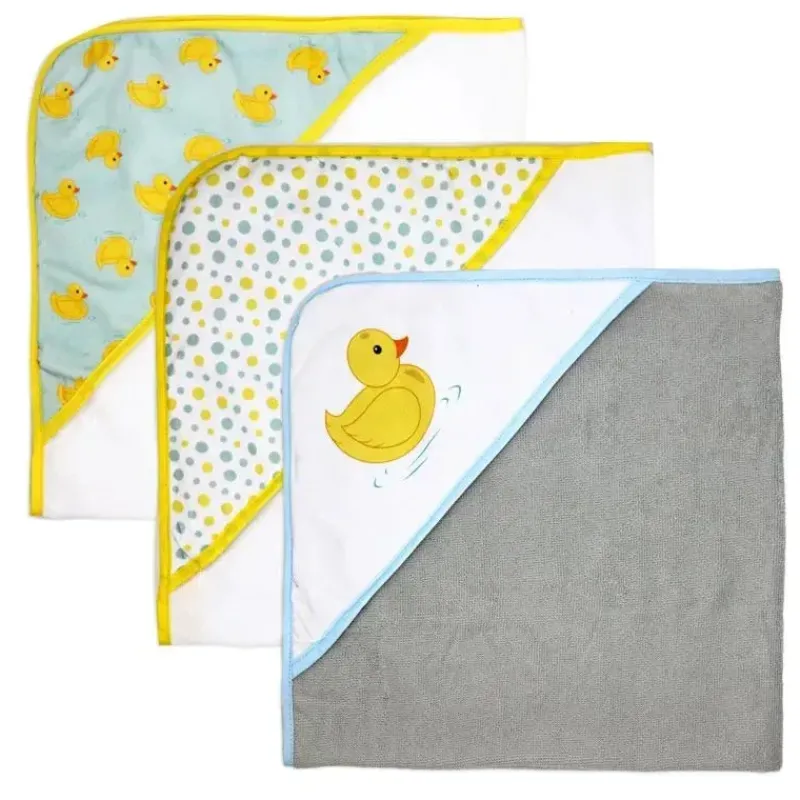 rose_textiles___toalhas_c_SKUk5JmM6Q1_2.webp Rose Textiles - 3 toalhas com capuz com 5 toalhas de rosto, Aqua Duckies Online