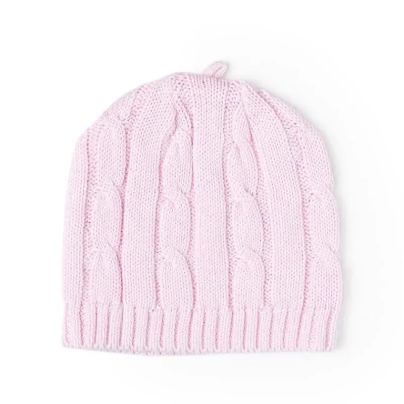 rose_textiles__cable_knit_SKUkrUo8OAB_0.webp Rose Textiles - Cable Knit Hat, Pink Online