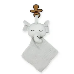 Rose Textiles - Chupeta de Musselina Nunu, Elefante Online