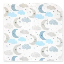 Rose Textiles - Cobertor de recepção de 4 unidades, Blue Sweet Dreams Online
