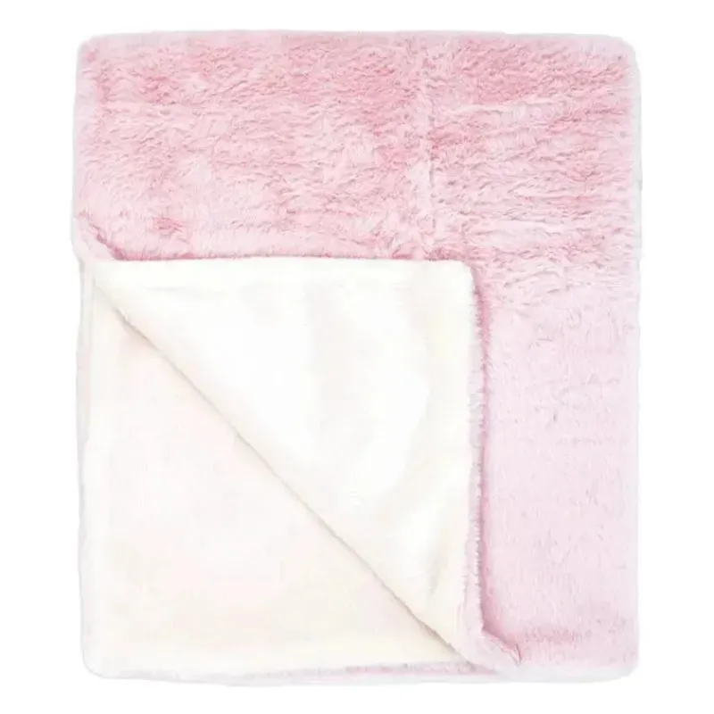 rose_textiles__cobertor_d_SKUVeqSuPZj_0.webp Rose Textiles - Cobertor de pelúcia de pele sintética de 2 camadas, rosa Outlet