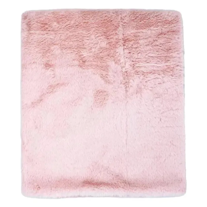 rose_textiles__cobertor_d_SKUVeqSuPZj_2.webp Rose Textiles - Cobertor de pelúcia de pele sintética de 2 camadas, rosa Outlet