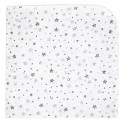 Rose Textiles - Cobertor de recebimento de 4 unidades, elefante cinza e balão Discount