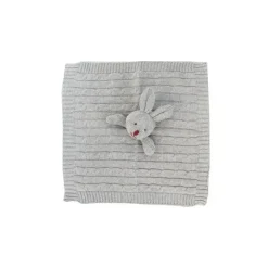 Rose Textiles - Cobertor de malha de segurança, Coelho Cinza Online