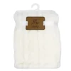 Rose Textiles - Cobertor Sherpa Esculpido, Cru Fashion