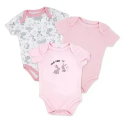 Rose Textiles - Conjunto de body feminino com 3 unidades, coelhinhos Online