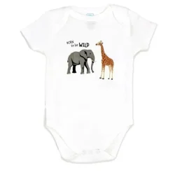 Rose Textiles - Conjunto de body neutro com 3 unidades, Safari Best