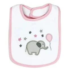 Rose Textiles - Conjunto de 5 peças de elefante balão, rosa Clearance