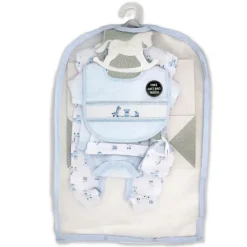 Rose Textiles - Conjunto de 5 peças para meninos com sacola de presente, caixa de brinquedos Hot