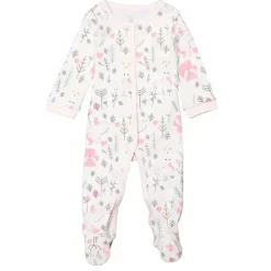 Rose Textiles - Macacão Interlock para Bebês, Fox Woodland New
