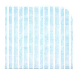 Rose Textiles - Manta de recebimento de 4 unidades, aquarela azul New