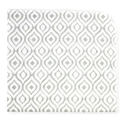 Rose Textiles - Manta de recebimento de 4 unidades, cinza Hot