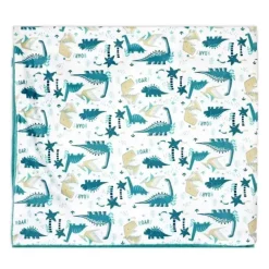 Rose Textiles - Manta de vison de 2 camadas, dinossauro Sale