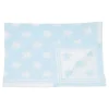 Rose Textiles - Manta Star Knit, Azul Sale