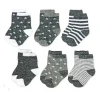 Rose Textiles - Meia 6 Pars Crew em uma caixa, meninos Best