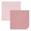 Rose Textiles - Pacote com 2 faixas de malha canelada para bebês, rosa New
