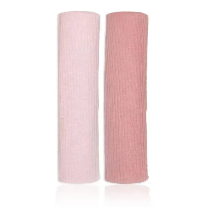 rose_textiles__pacote_com_SKU0Rxc7jUg_1.webp Rose Textiles - Pacote com 2 faixas de malha canelada para bebês, rosa New