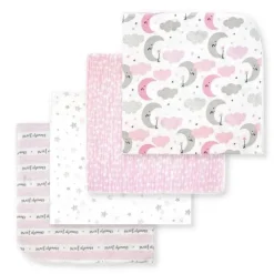 Rose Textiles - Pacote de 4 cobertores para meninas - Pink Sweet Dreams Sale