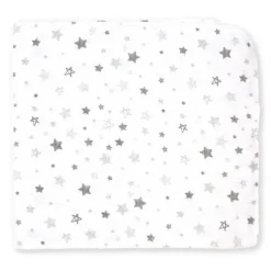 Rose Textiles - Pacote de 4 Cobertor de Recebimento, Cinza Sweet Dreams New