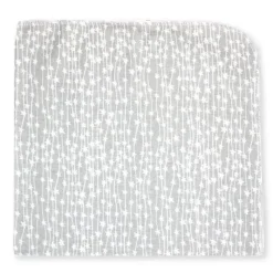 Rose Textiles - Pacote de 4 Cobertor de Recebimento, Cinza Sweet Dreams New