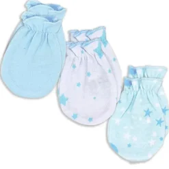 Rose Textiles - Pacote de 3 luvas Galaxy, azuis New