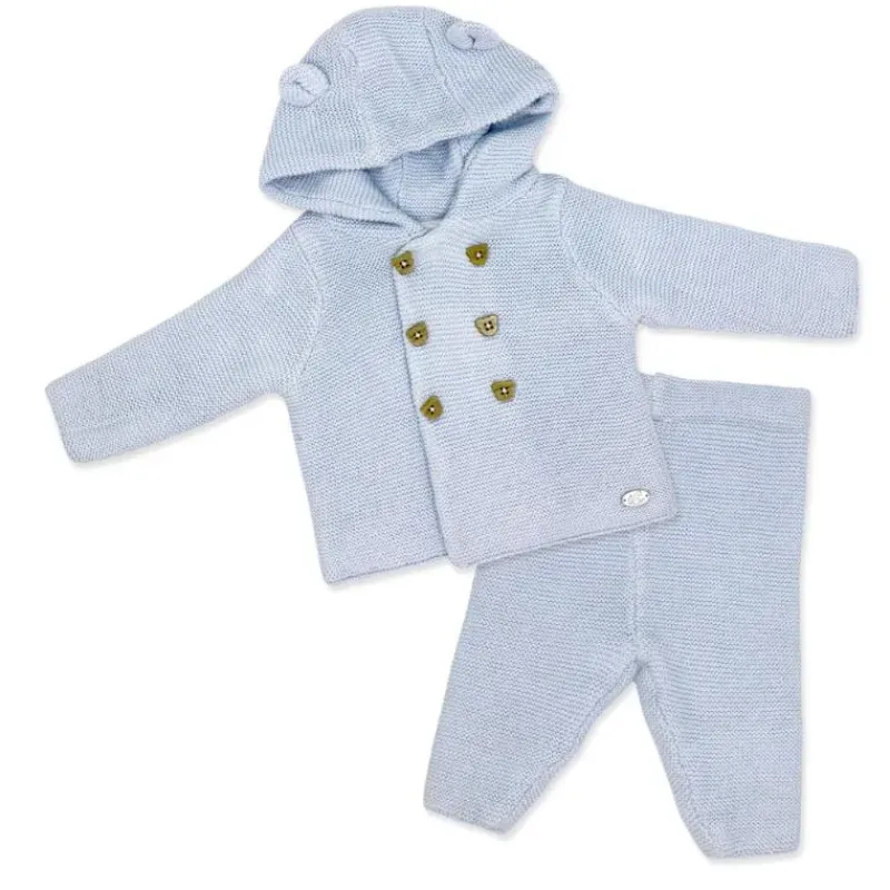 rose_textiles__pk_baby_bo_SKU4gcDF2VZ_0.webp Rose Textiles - 2Pk Baby Boys Hooded Knit Set, Baby Blue New