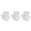 Rose Textiles - 3Pk Baby Girl Lace Trim Cuff Socks, White Online
