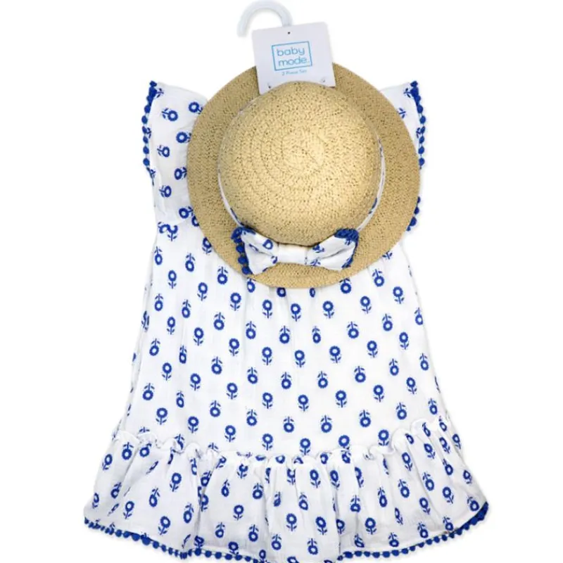 rose_textiles__pk_baby_gi_SKUxU5GjUwn_3.webp Rose Textiles - 2Pk Baby Girls Dress Set, Blue Floral Clearance