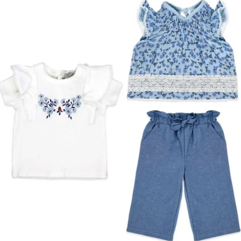 rose_textiles__pk_baby_gi_SKUxjWTyxjK_0.webp Rose Textiles - 3Pk Baby Girl Pant Set, Blue Floral Discount