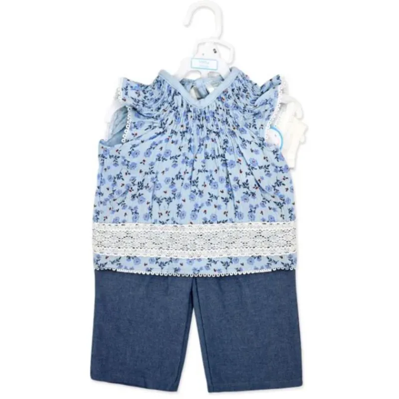 rose_textiles__pk_baby_gi_SKUxjWTyxjK_1.webp Rose Textiles - 3Pk Baby Girl Pant Set, Blue Floral Discount