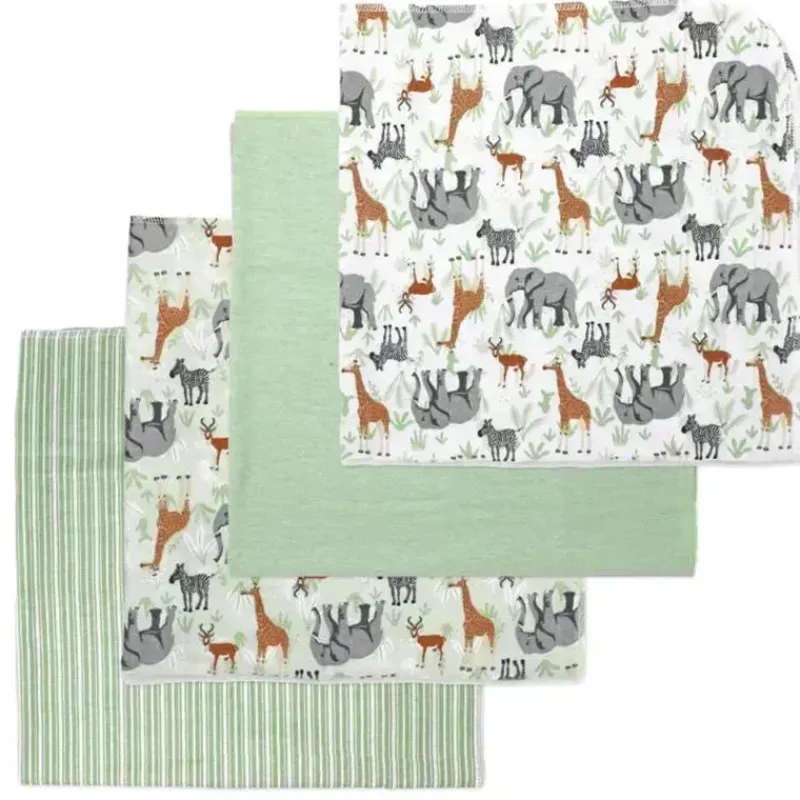 rose_textiles__pk_receivi_SKUmjFkxtgp_0.webp Rose Textiles - 4Pk Receiving Blanket, Sage Safari Best