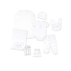 Rose Textiles Rose Têxteis - 10 Pk Conjunto de Presente de Enxoval de Urso Clearance