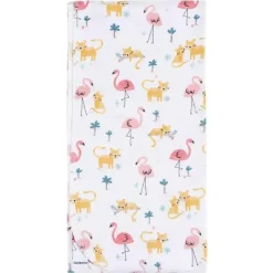 Gerber Roupa de cama - flanelas 4Pk, flamingo Sale
