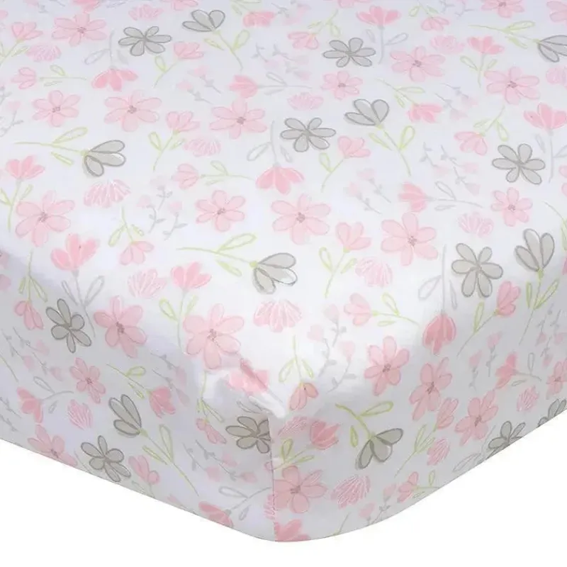 roupa_de_cama_gerber__len_SKU3RdYEZpg_0.webp Gerber Roupa de Cama - Lençol de Berço de 1 Unidade - Mamãe Menina e eu Outlet