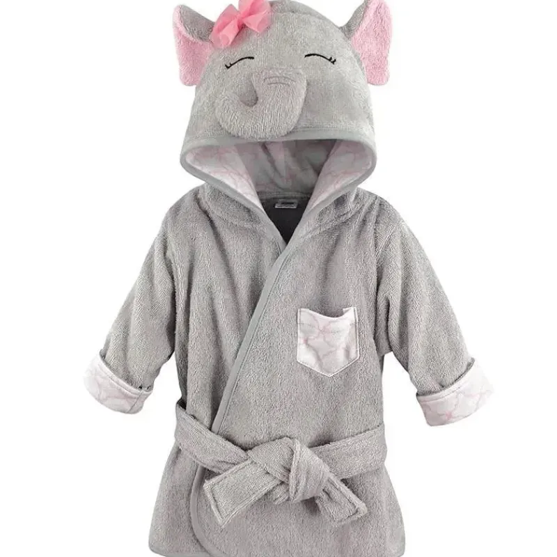 roupo_de_banho_baby_visio_SKUeEPvh09K_0.webp Baby Vision Roupão de banho de algodão com rosto de animal, lindo elefante Sale