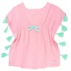 RuffleButts - Caftan com borla rosa New