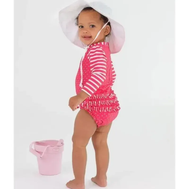 rufflebutts__corao_rosa_c_SKUgcpgTls7_2.webp RuffleButts – Coração rosa choque manga comprida protetor contra erupção cutânea de uma peça, rosa Discount